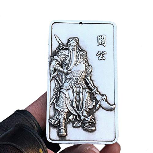 Pendentif en cuivre blanc chinois de style traditionnel rétro