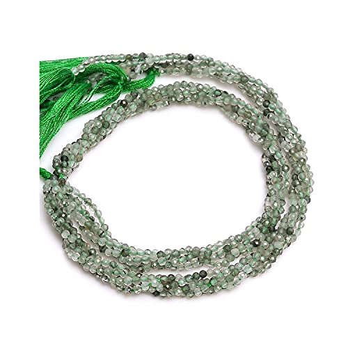Perles en vrac Serpentin naturel 2mm ATIKA GEMS pour fabrication bijoux