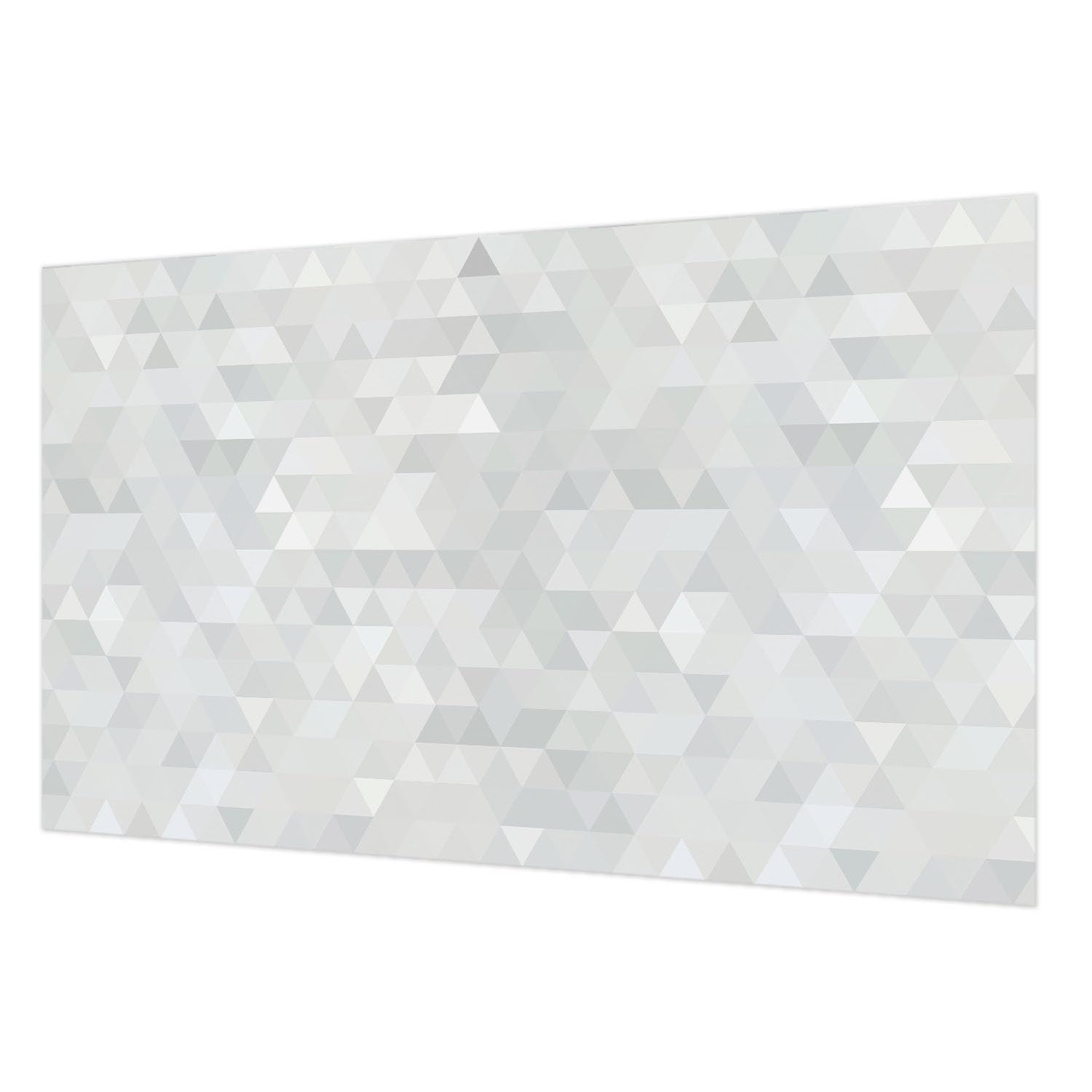 Impression de haute qualité pour ce grand décor mural intissé gris de 416x254 cm