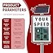 WEICNE Solar Radar Speed Sign 23.6×35.4inch – Wireless Speed Display with Instant Feedback and Remote Control, 656ft Detection, Ip65,for Road Safety