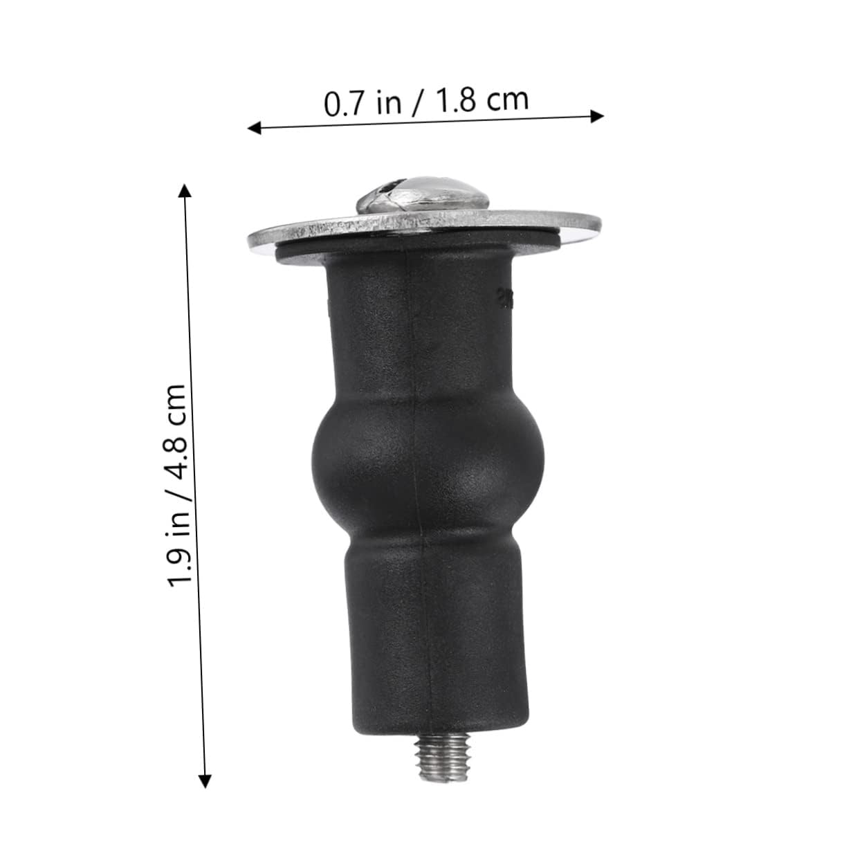 Bulloni for viti di ancoraggio in acciaio inossidabile Manicotto di espansione Vite for WC Sedili for WC Cerniere in acciaio inossidabile Bulloni in acciaio inossidabile 6 pezzi Viti di fissaggio for