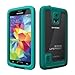 Lifeproof FRĒ Case for Galaxy S5 - Retail Packaging - Teal/Clear/Dark Teal