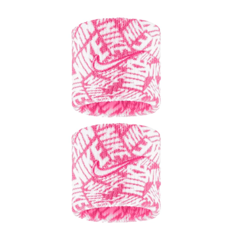 NIKE Premier Swoosh Singlewide Wristbands -Soft, Moisture-Wicking (1 Pair, 2.5" Wide)