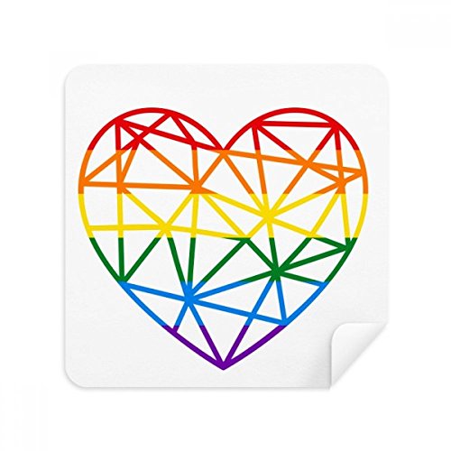 Chiffon de nettoyage écran téléphone daim LGBT Accessoire nomade de voyage