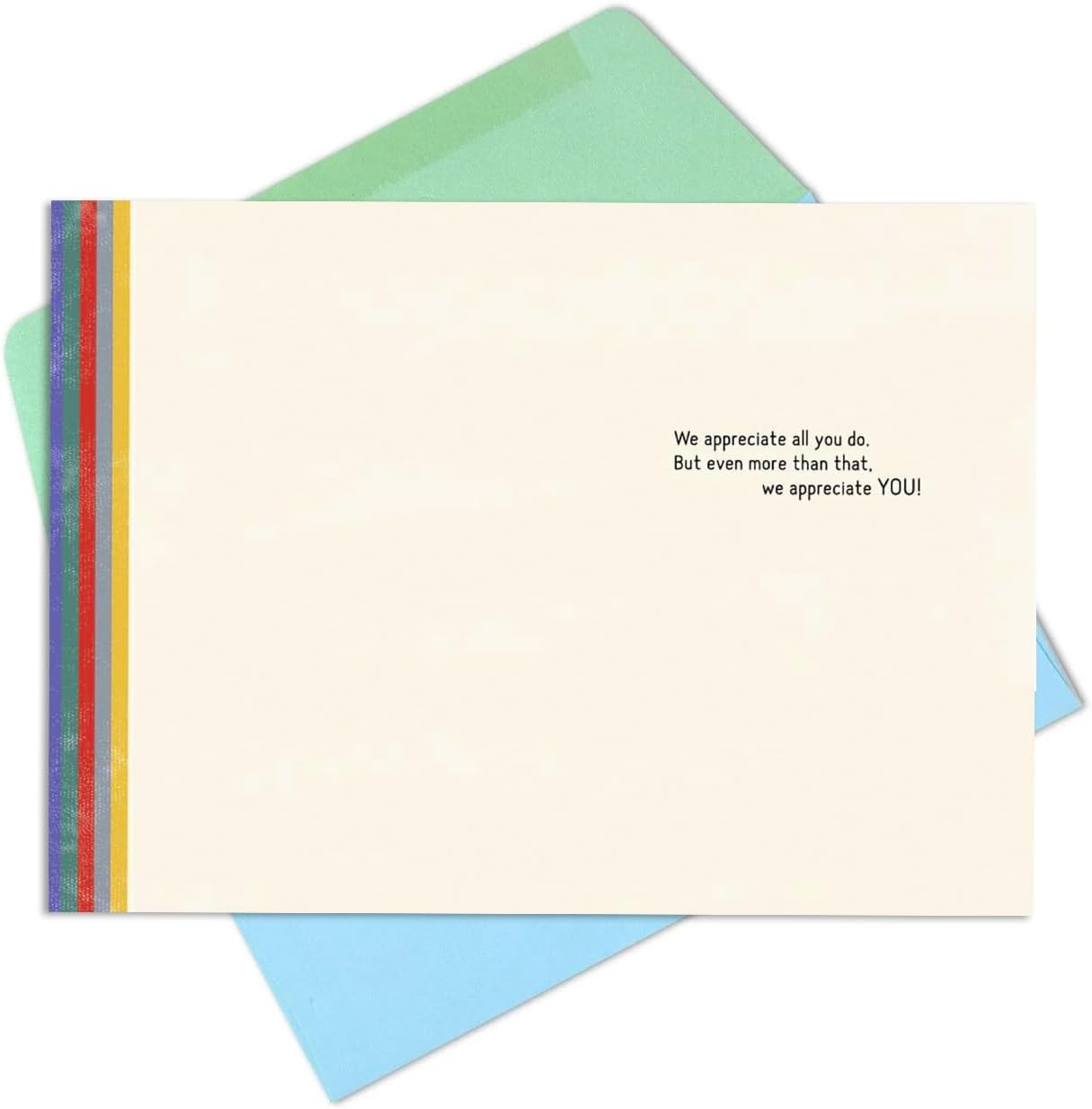 Hallmark Business Bulk 25 Pack Appreciation Cards for Employees (So Glad Yellow), 5 x 7 Cards, Message Inside, Envelopes Included