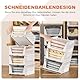5 Stück Faltbarer Kleiderschrank Organizer Schrank Closet Organizer, Faltbar Lagerkisten Schublade Aufbewahrungsboxen Storage Box für Schlafzimmer, Küche, Bad, Büro (5L)