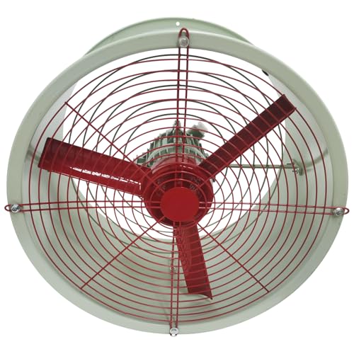 Extractor de ventilación de tubo cilíndrico de 19 pulgadas, ventilador resistente a explosiones, alta capacidad de flujo de aire 5700 m3/h, carcasa de acero al carbono, fácil de instalar, mejorado miniatura 5