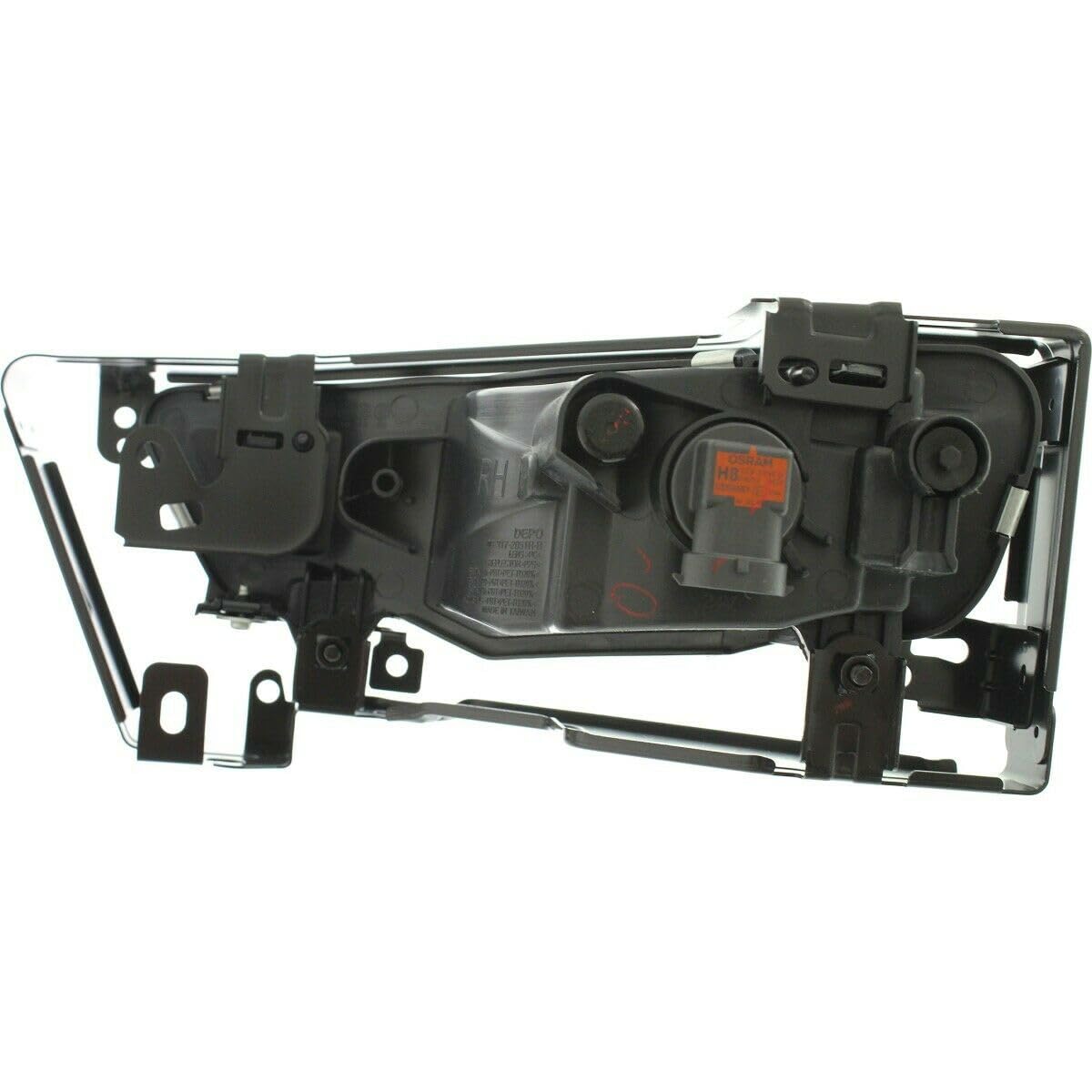 Amazon.com: KAGWFEA Fog Light Front Right Passenger Side W/Bulb 