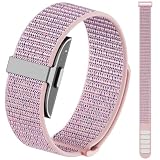 Polyjoy Nylon Loop Sport Replacement Bands Compatible with Hume Health Band, Soft Breathable Adjustable Wrist Band for Hume Band Replacement Strap Wristband for Fitness Tracker Women Men