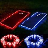 Blinngo 36 LED Cornhole Board Lights Eco-Friendly, Weather Resistant LED Cornhole Lights for ACA Official Size Boards (4ft x 2ft)