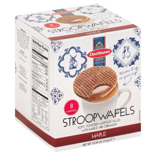 DaelmansWafer Maple Jmbo Stroopwa 10.94 Oz (Pack Of 8)
