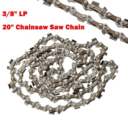 Shomy 20" Chainsaw Saw Chain Blade 3/8"LP .050 Gauge 72DL Shape Blade