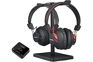 Avantree HT41899 Dual Bluetooth 5.0 Wireless TV Headphones for Seniors with 40...