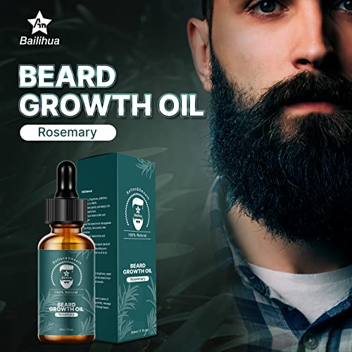 An Bailihua Beard Growth Oil Rosemary Scent #TOP1