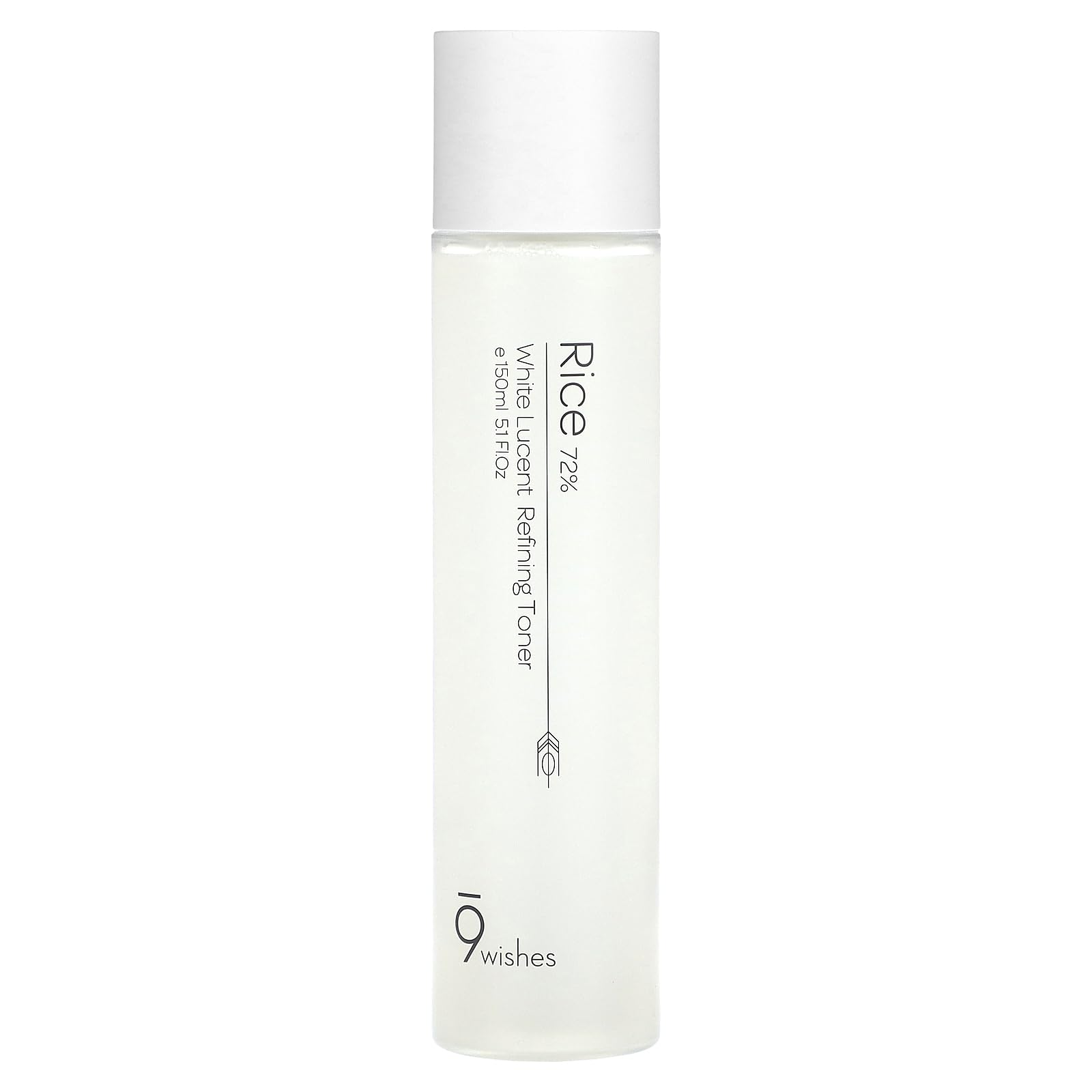 9Wishes 9wishes rice 72% white lucent refining toner, 150 ml, 5.07 Fluid Ounce