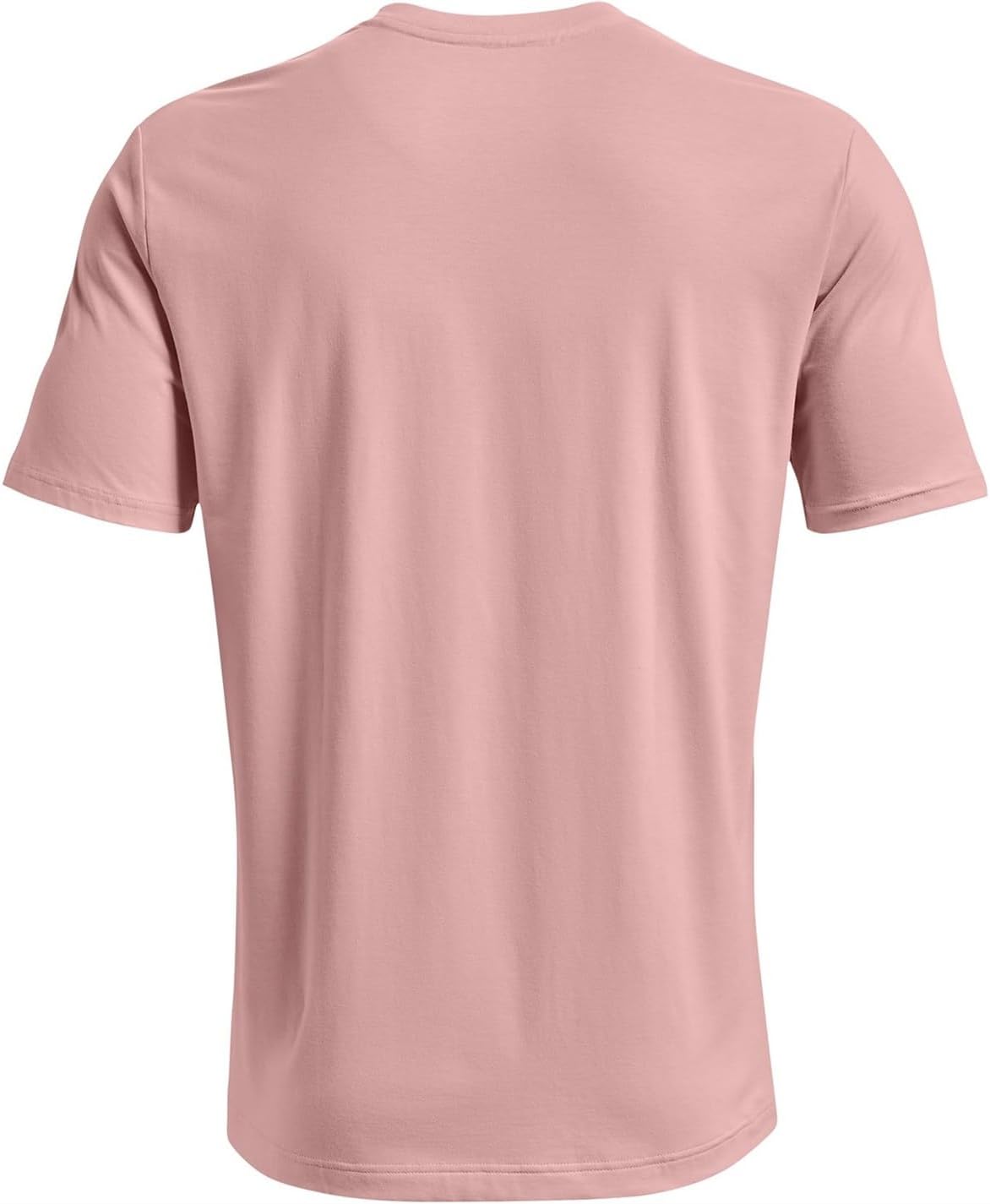 Under Armour Mens Curry Logo Short Sleeve Shirt L Pink