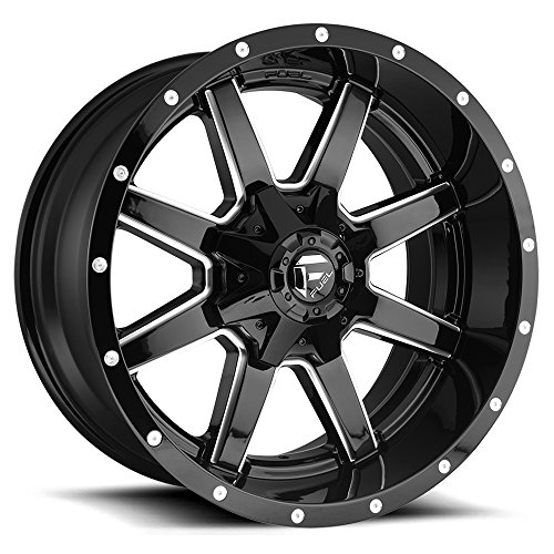 FUEL OFF-ROAD D610 MAVERICK 20X9, 8X170, 5.04, 1mm GLOSS BLACK MILLED - D61020901750