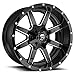 FUEL OFF-ROAD 1Pc D610 20X12 6X135/5.5 Gl-Blk-Mil -44Mm - D61020209847