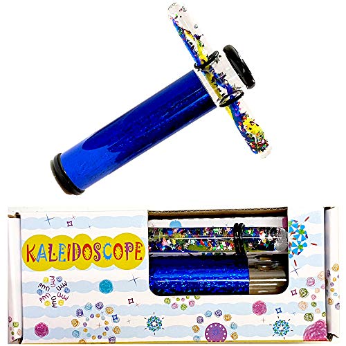 Star Magic Glitter Wand Kaleidoscope 6 Inches - One, Randomly Selected Color Kaleidoscope, In Gift Box #TOP5