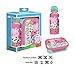 MUST Set Peppa Pig sandwichera 800ml+Botella Aluminio, único, 482708