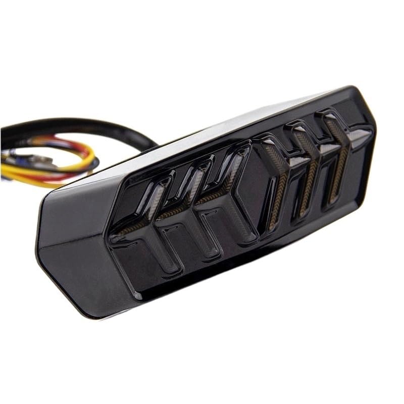 Feu arrière de moto et clignotant LED pour remplacer un éclairage usé sur YG125