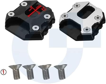 Side Stand Enlarge Support Motorcycle Side Stand Enlarger Pad Support Plate For YA&MAHA XSR900 XSR 900 2022-2025 Kickstand Accessories