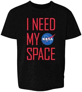 NASA Approved I Need My Space Meatball Logo Funny Youth Kids T-Shirt