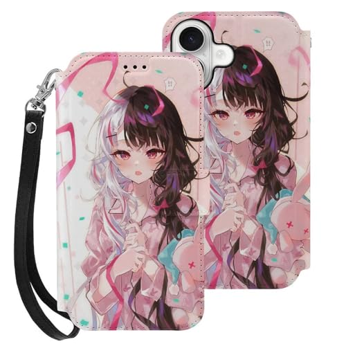 iPhone 16 ��p�P�[�X �蒠�^ �I�V�����A�j���� VTuber �o�[�`���� �錩��� �� �X�}�z�P�[�X �y�Ռ��z������TPU�f�� �S�ʕی�z ���z�^ IPhone��p�P�[�X/�J�o�[ �D/�J�[�h���[ ���u��/�X�^���h�@�\ �y�� �ϏՌ� �����h�~ ���h