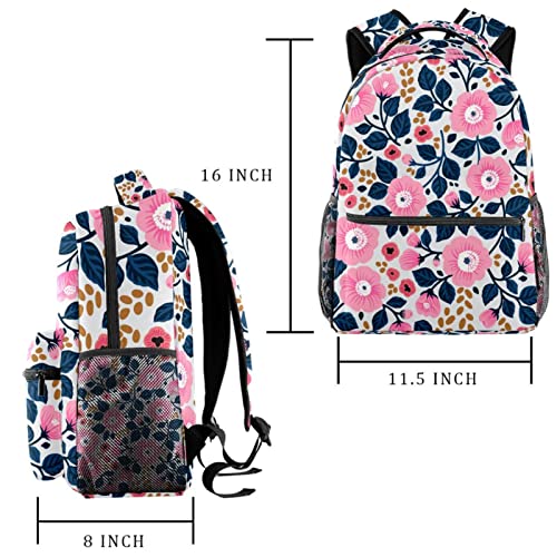 Bolsos de hombro con patrón de hojas transpirables para camping 2