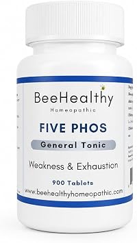Five Phos Tablets Traditional Tissue Salt Formula Fast Dissolving Tablets Daily Wellness Support 900 Tablets