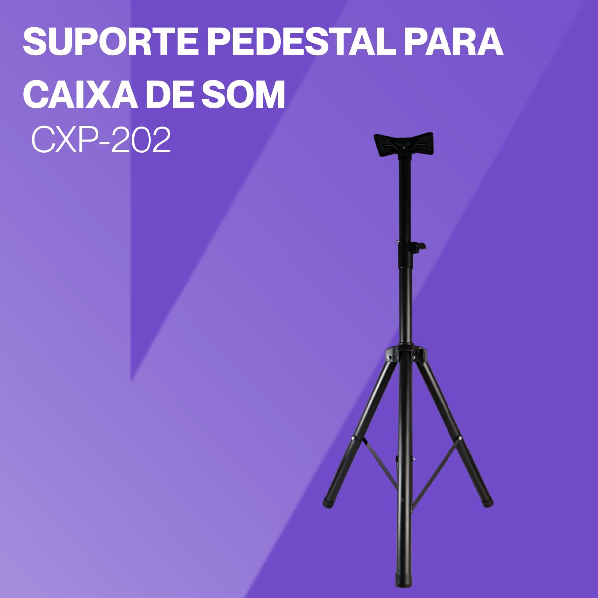Tripé Suporte MXT para Caixa de Som Profissional até 25kg - CXP