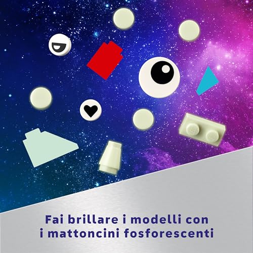 Classic Pianeti dello Spazio Creativi, Modellino da Costruire di Sistema Solare per Bambini e Bambine da 5 Anni in su, con Razzo Spaziale Giocattolo per Piccoli Astronauti 11037 - Lego - Immagine 3