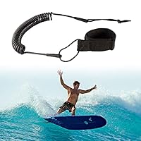 Helweet Surfboard Leash, Standup Paddle Leash, Surf Leash String, Surf Sup Board Leine, Paddle Board Fußseil, Wasserski Fußseil, Sicherheit Fußschlaufe, Surf Sicherheitsfuß Seil (55 x 3000mm)