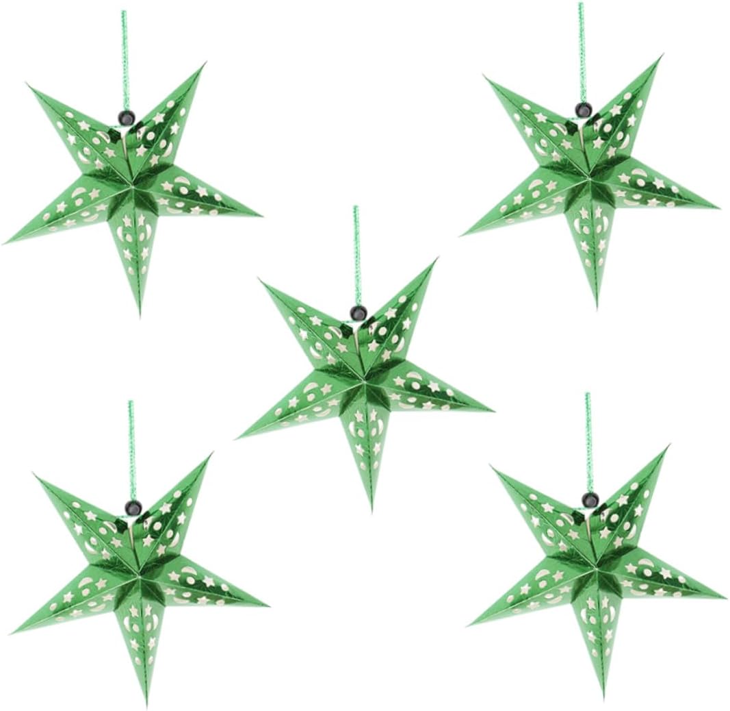 DOITOOL 3sets 45cm Light Ceiling Decorations Hanging Lampshade for Wedding 5pcs*3