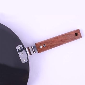 Wonder Chef 63152939 Ebony Roti Tawa 28cm, Aluminium