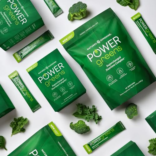 Image of Nature's Sunshine Power Greens - Wholefood Performance Greens (Power Pouch)