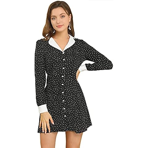 Vestido Camisero de Lunares para Mujer Cover
