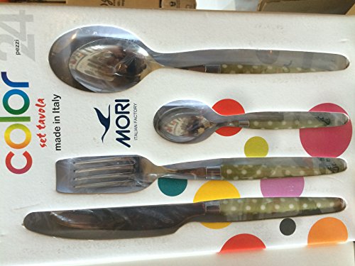 Morinox posate 24 pz Verde
