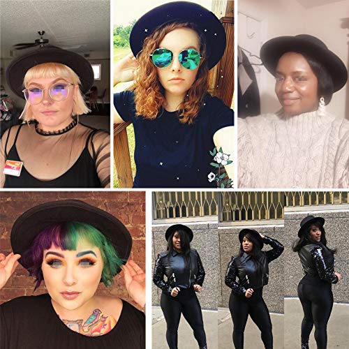 Cappello Fedora invernale da uomo e donna in misto...