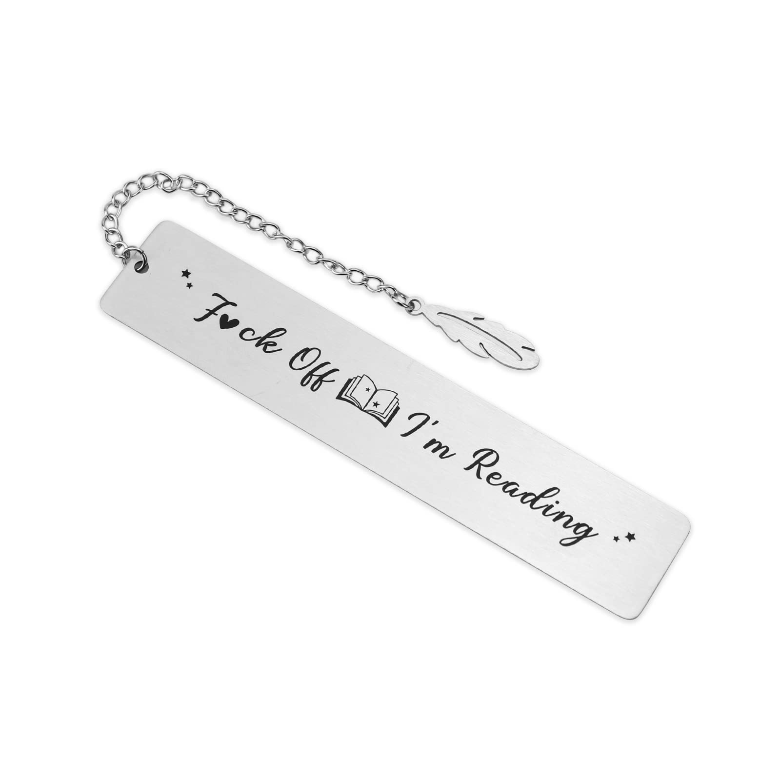 Funny Stainless Steel Bookmark - "Haven't Finished Reading" Gift For Book Lovers