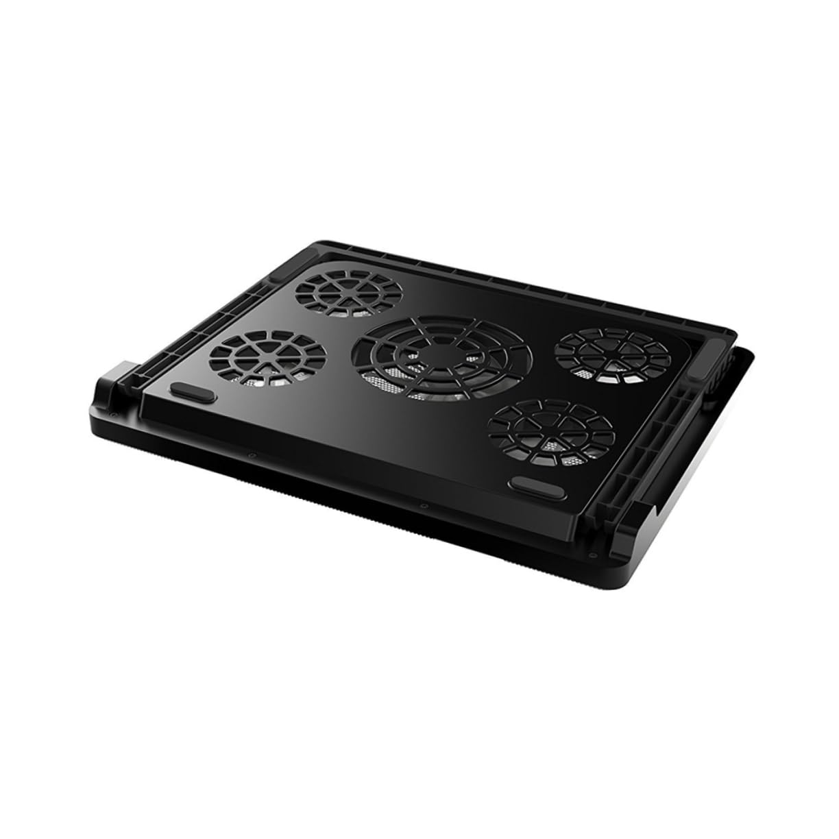 Refroidisseur pour Ordinateur Portable Dc5v à 5 Ventilateurs Noir