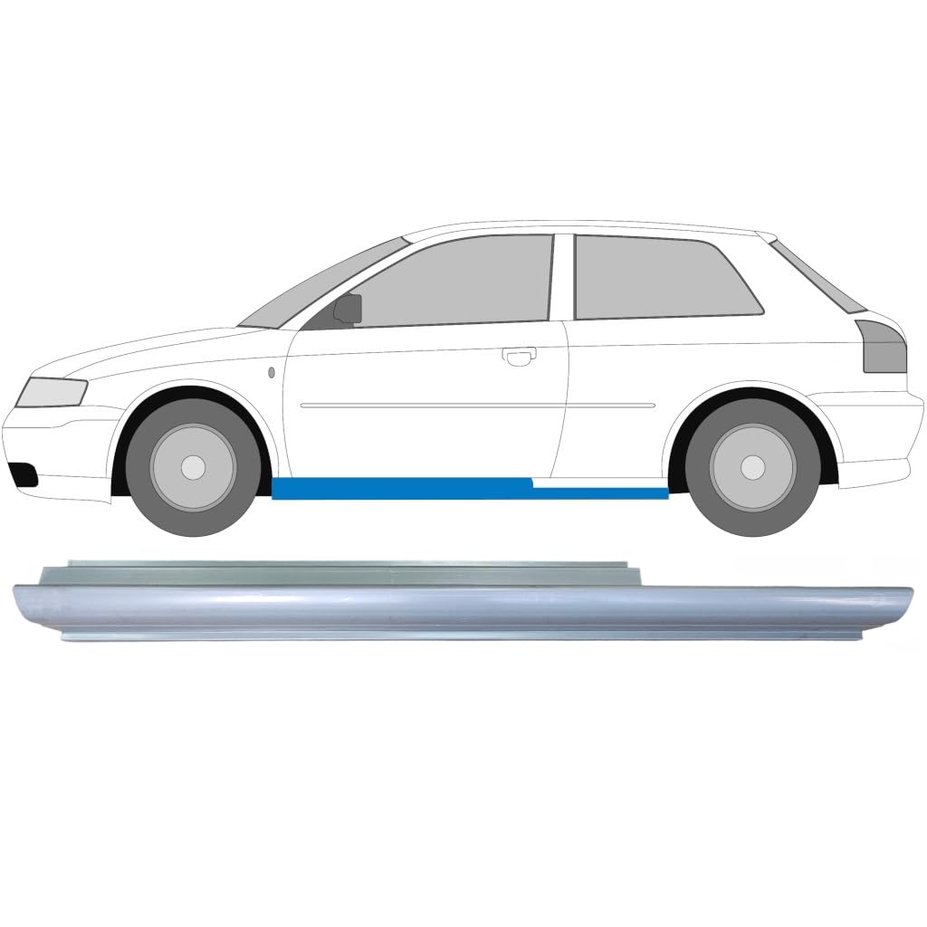 Reparaturblech Schweller für Audi A3 8L 1996-2003 / Links