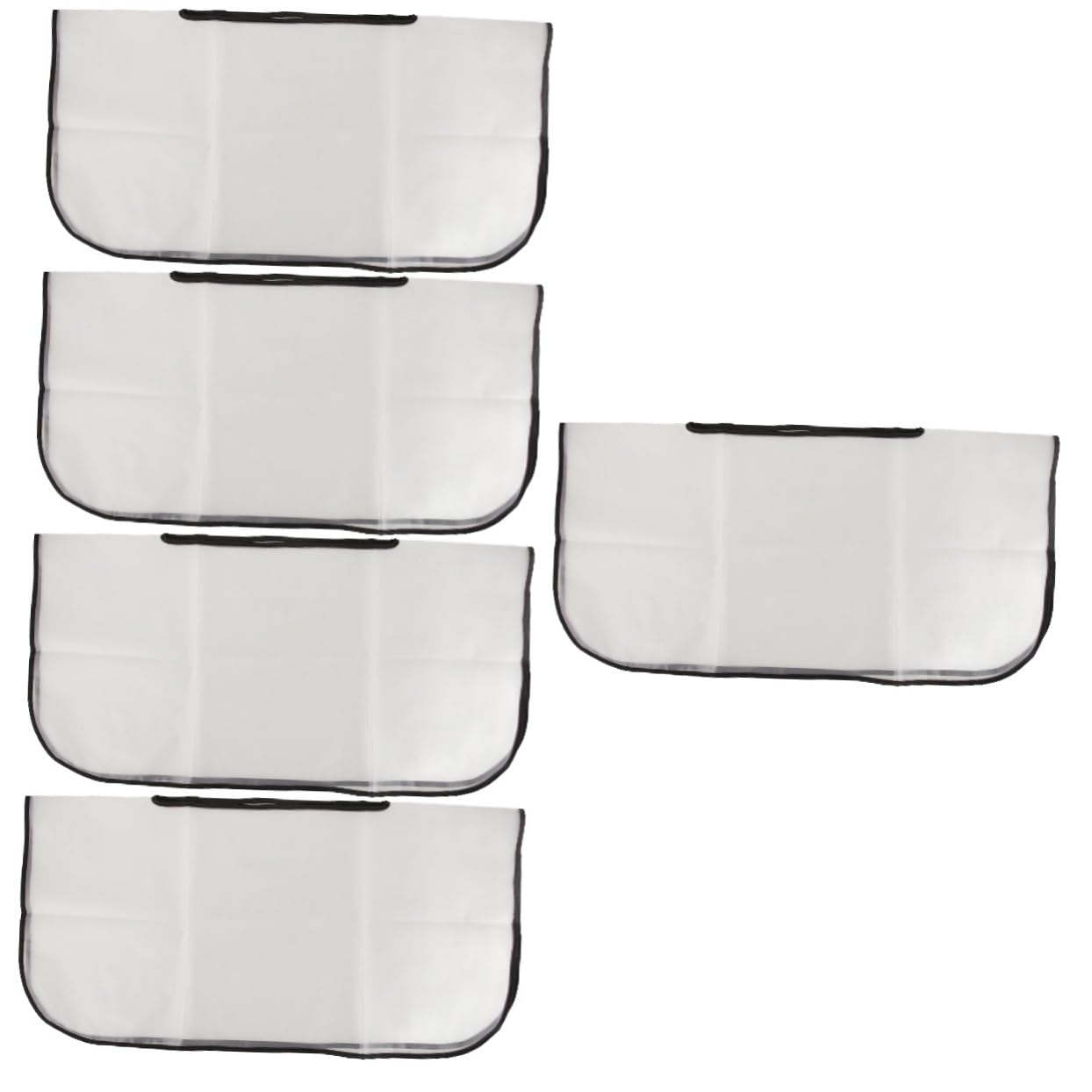 5piezas Cubierta para Bolso De Mano Protector De Transparente De Funda Resistente para Actividades y Camping
