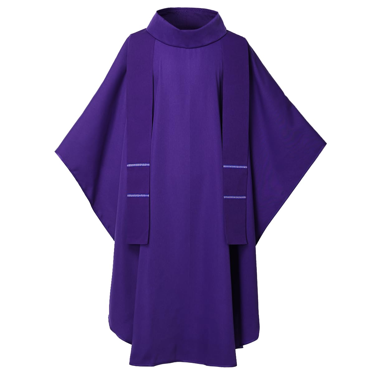 Chasuble solide BLESSUME vêtement de messe léger et infroissable - 7
