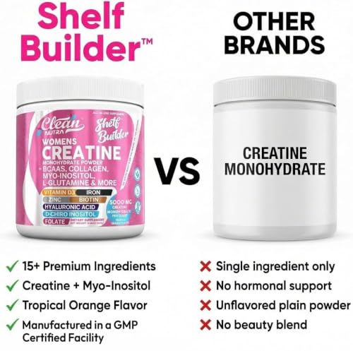 Clean Nutraceuticals Creatine + BCAA for Women