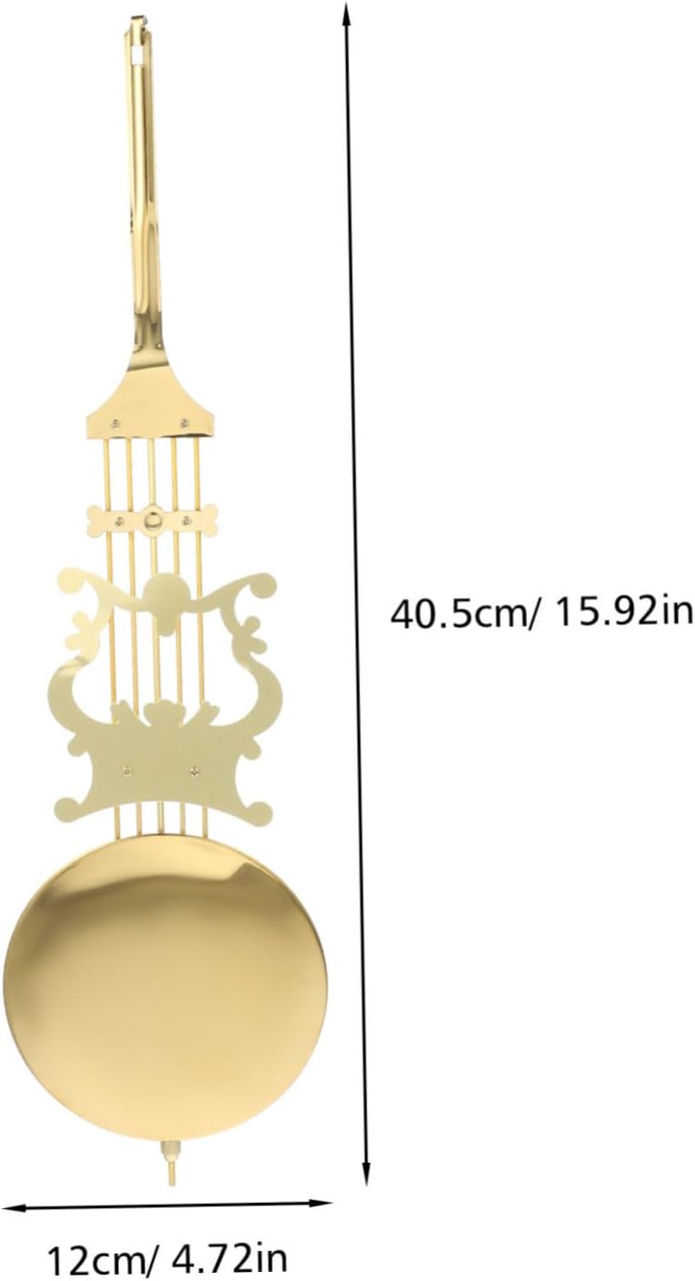 Grandfather Clock Pendulum Replacement Clock Movement Accessory with High Precision Timing for Home Office Use Traditional