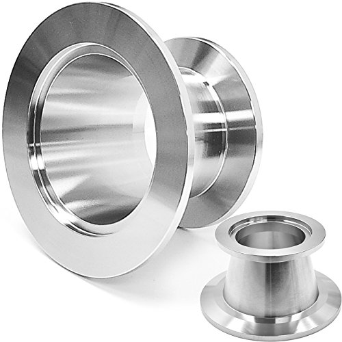 Image of Vacuum Conical Reducer KF-40 to KF-50 (NW-40 to NW-50), Vacuum Fitting, 304 Stainless Steel, Flange Adapter (KF50-KF40)