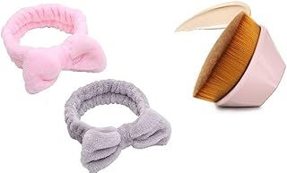 Paquete de 2 diademas de spa, con lazo de maq...