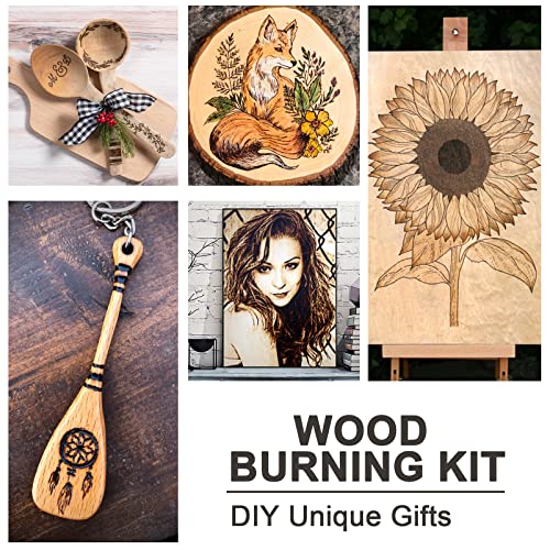IVSUN 116pcs Wood Burning Kit