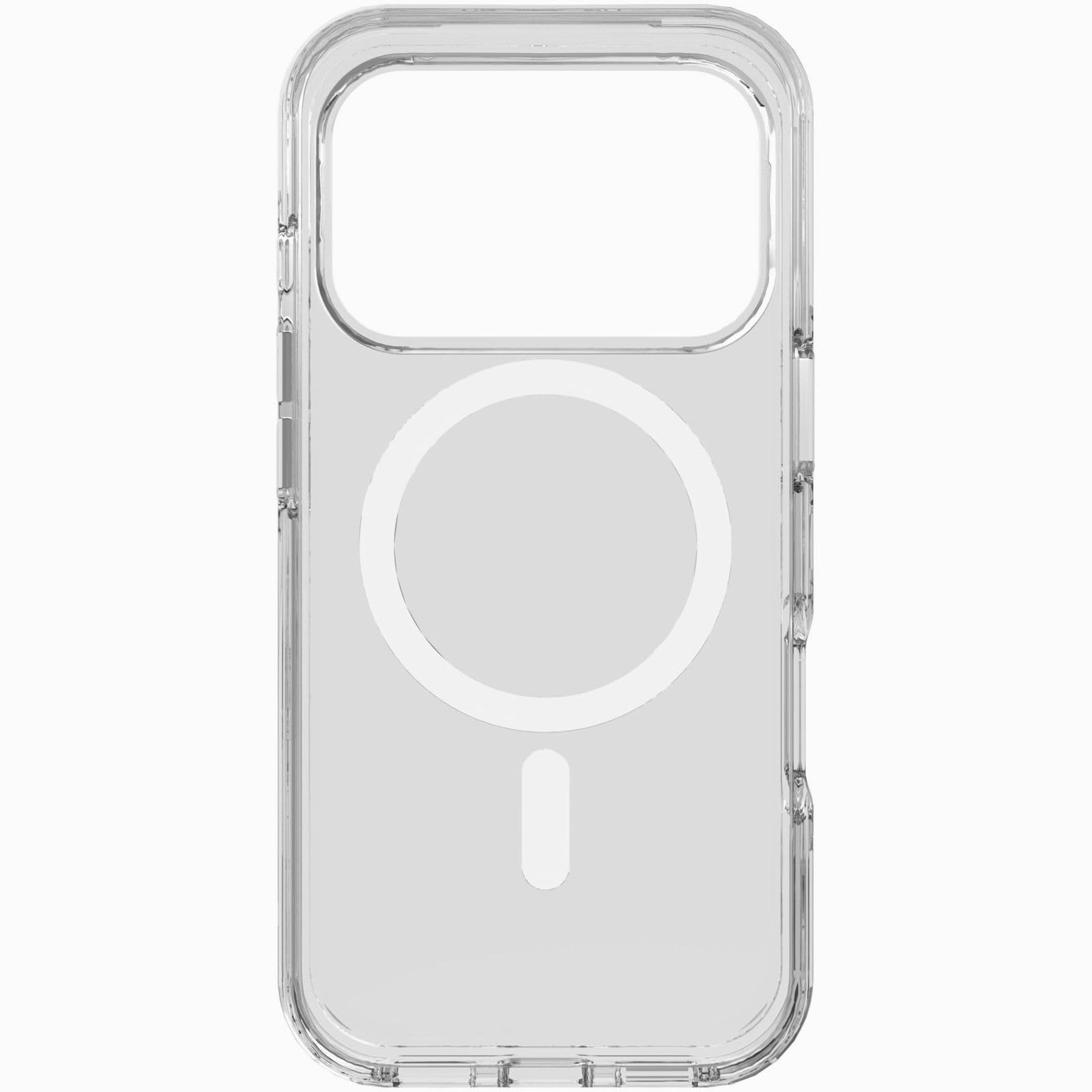 cellularline - Gloss Mag - Transparent case - Compatible with Magsafe charging - Compatible with iPhone 17 Pro Max - Transparent